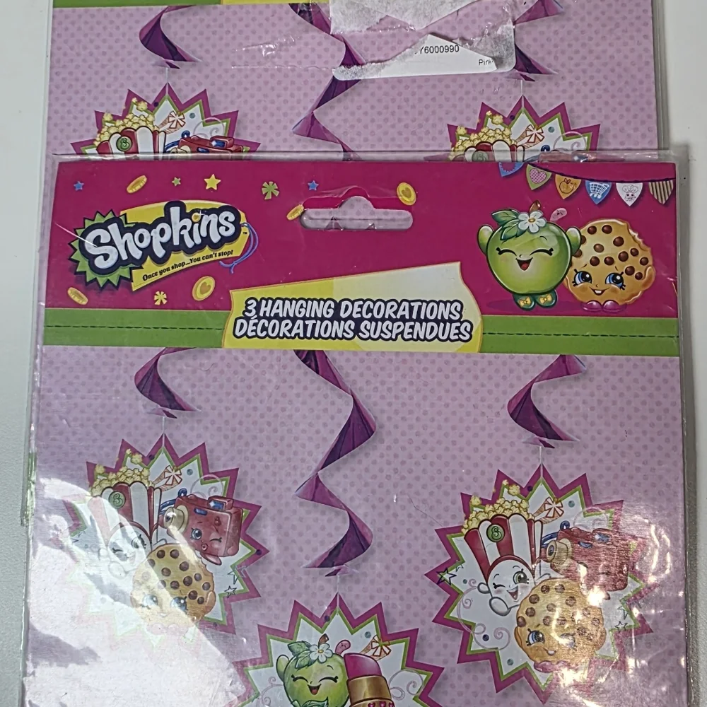 Shopkins Pink Party Supplies Kit